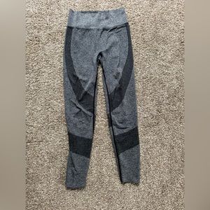 Two PINK sports leggings! Gray and black.